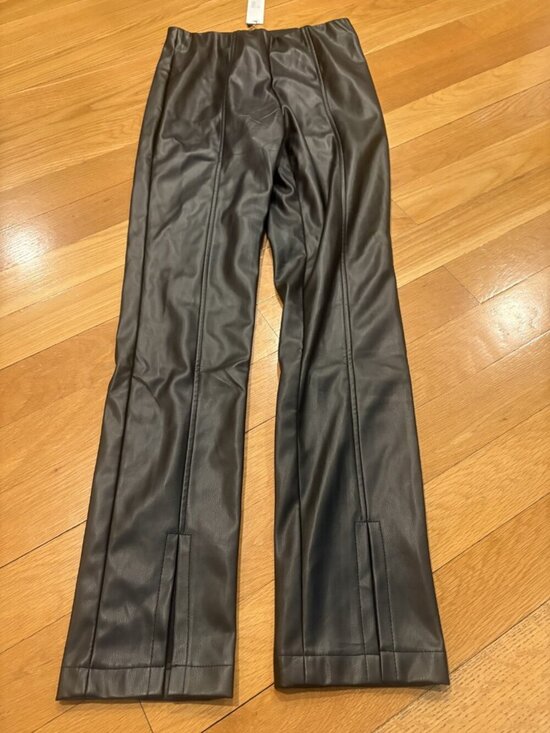 Steve Madden Pants - Steve Madden Size Medium (M) Faux Leather Straight Leg Pants